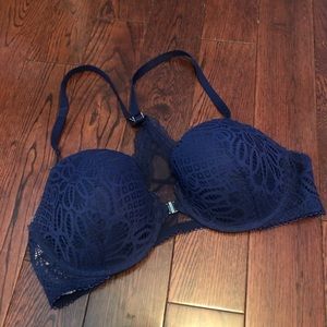 Victoria’s Secret Navy Dream Angels Racerback Bra